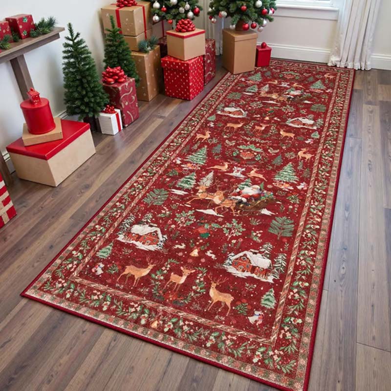 Soft Non-Slip Christmas Mat for Home