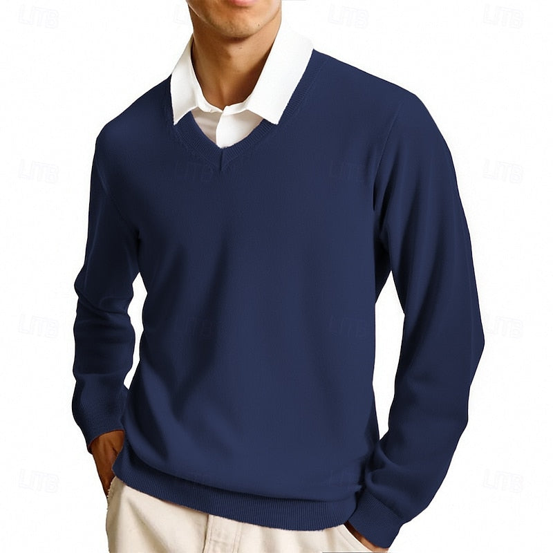 Refined V-Neck Sweater