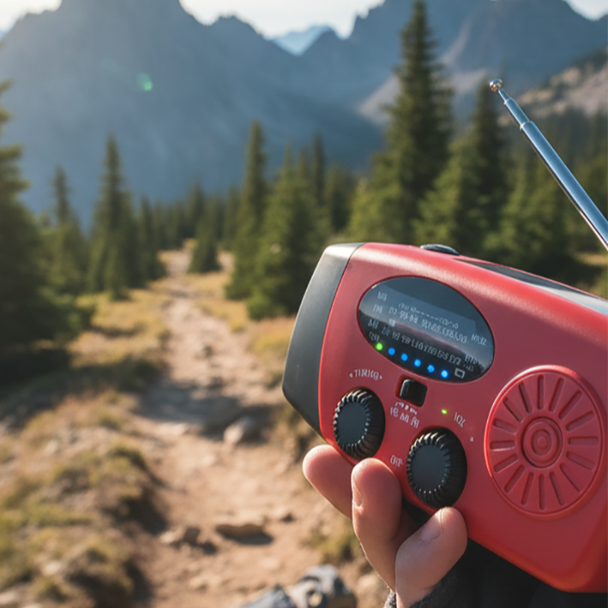 Multifunctional Portable Solar Emergency Radio