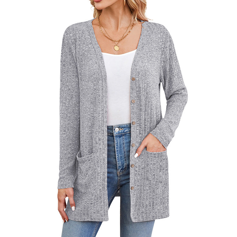 Thrives Outdoor | Avelin Longline Ribbed Cardigan