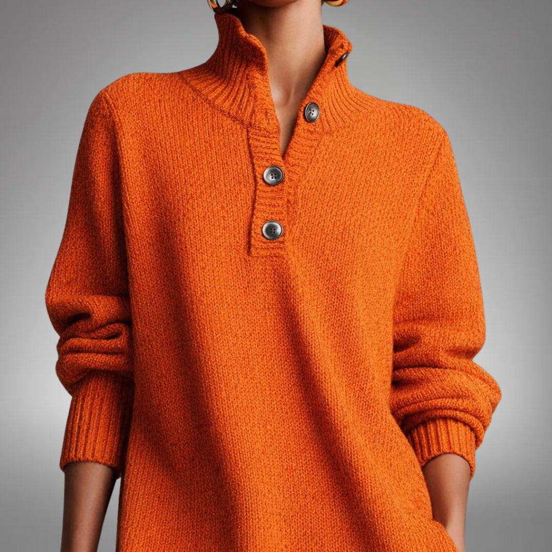 Sophisticated High Neck Dress
