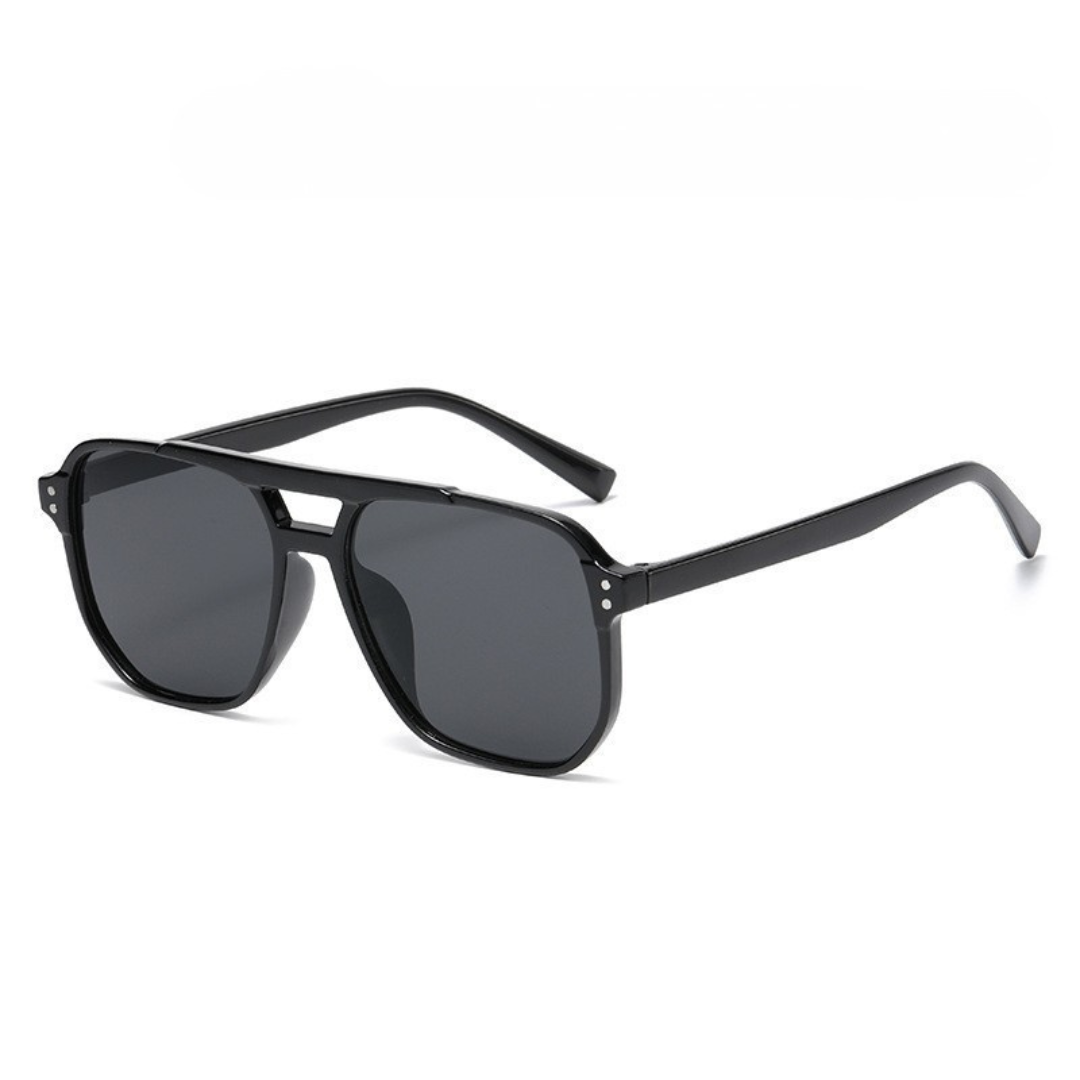 Thrives Outdoor | Brixton Double Bridge Square Frame Sunglasses