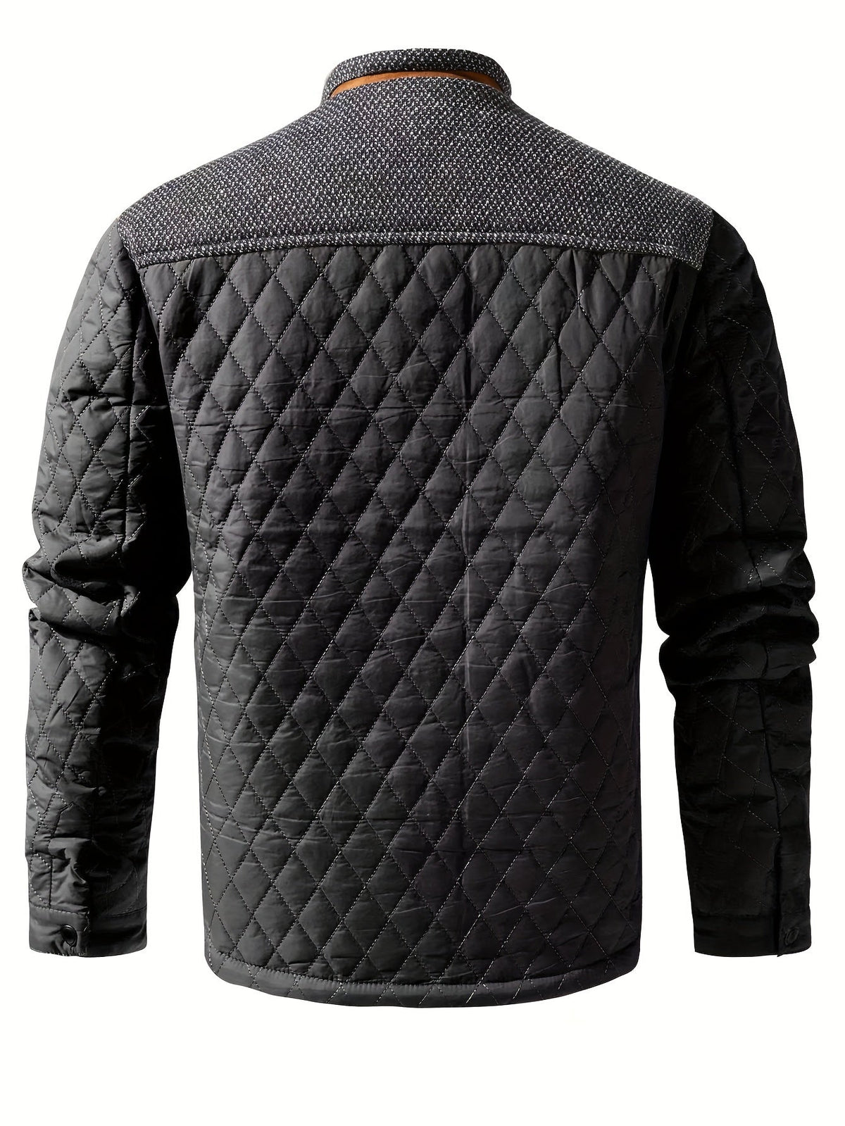 Gideon Quilted Stand-Collar Jacket