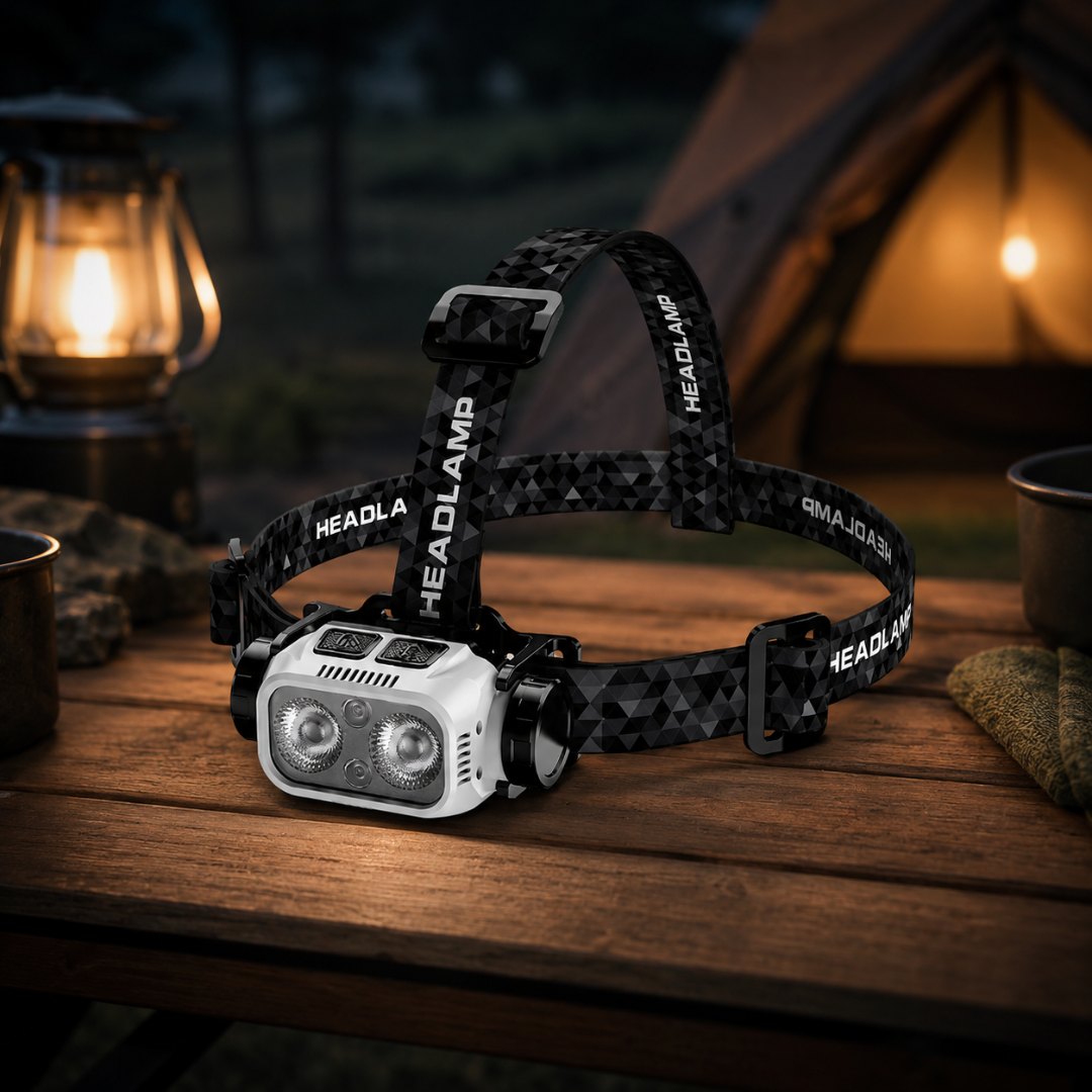 Thrives Outdoor | Glareonix USB Rechargeable LED Headlamp