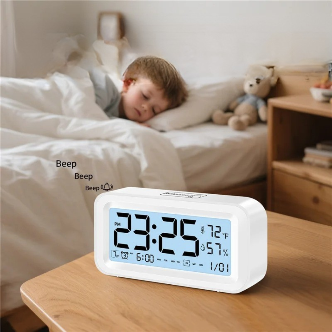 Thrives Outdoor | ThermoGlow Digital LED Alarm Clock