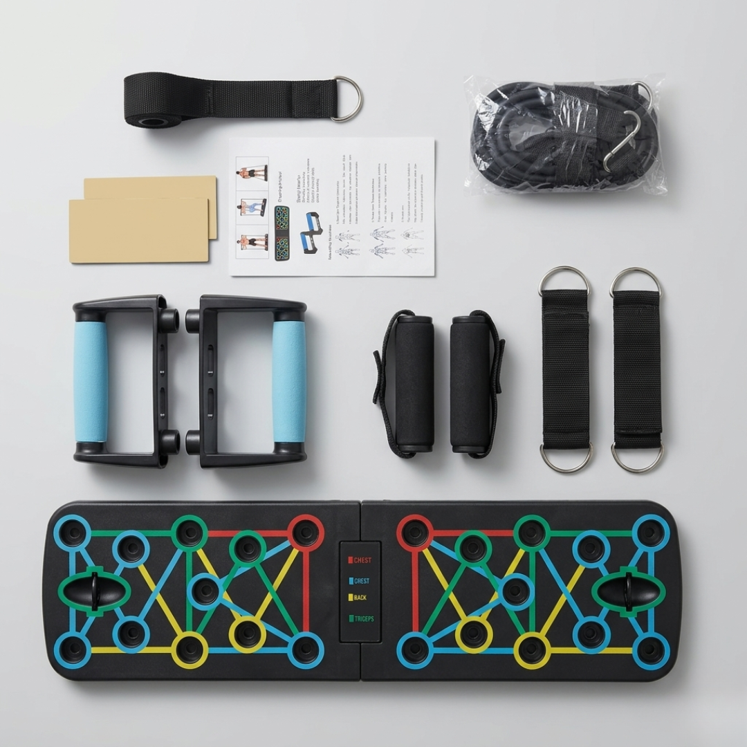Thrives Outdoor | CoreFlexo Foldable Push Up Board System