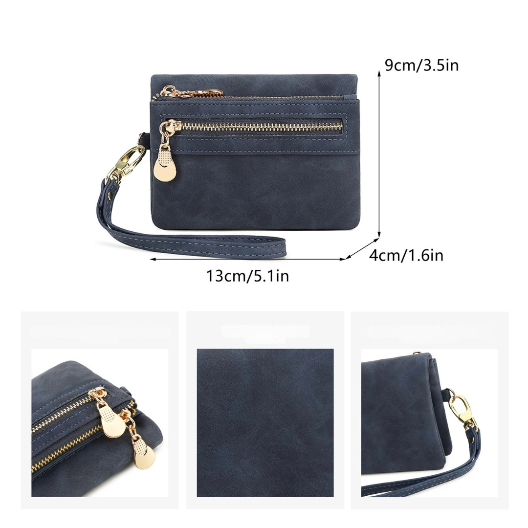 Thrives Outdoor | Zippette Short Fold Wristlet Wallet