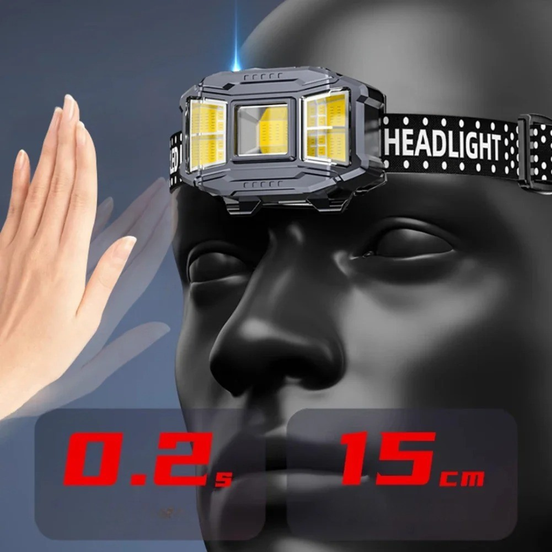 Thrives Outdoor | NightVanta Rechargeable COB LED Headlamp