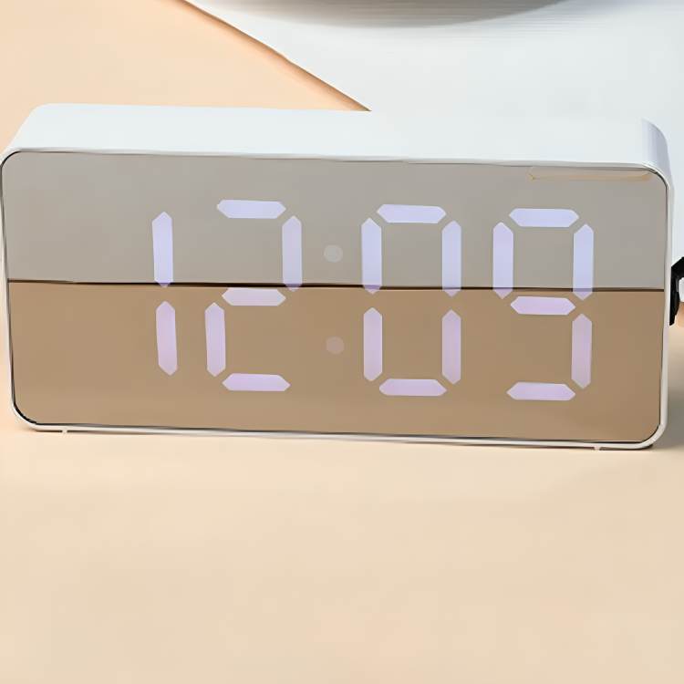 Thrives Outdoor | Luminora LED Mirror Digital Alarm Clock
