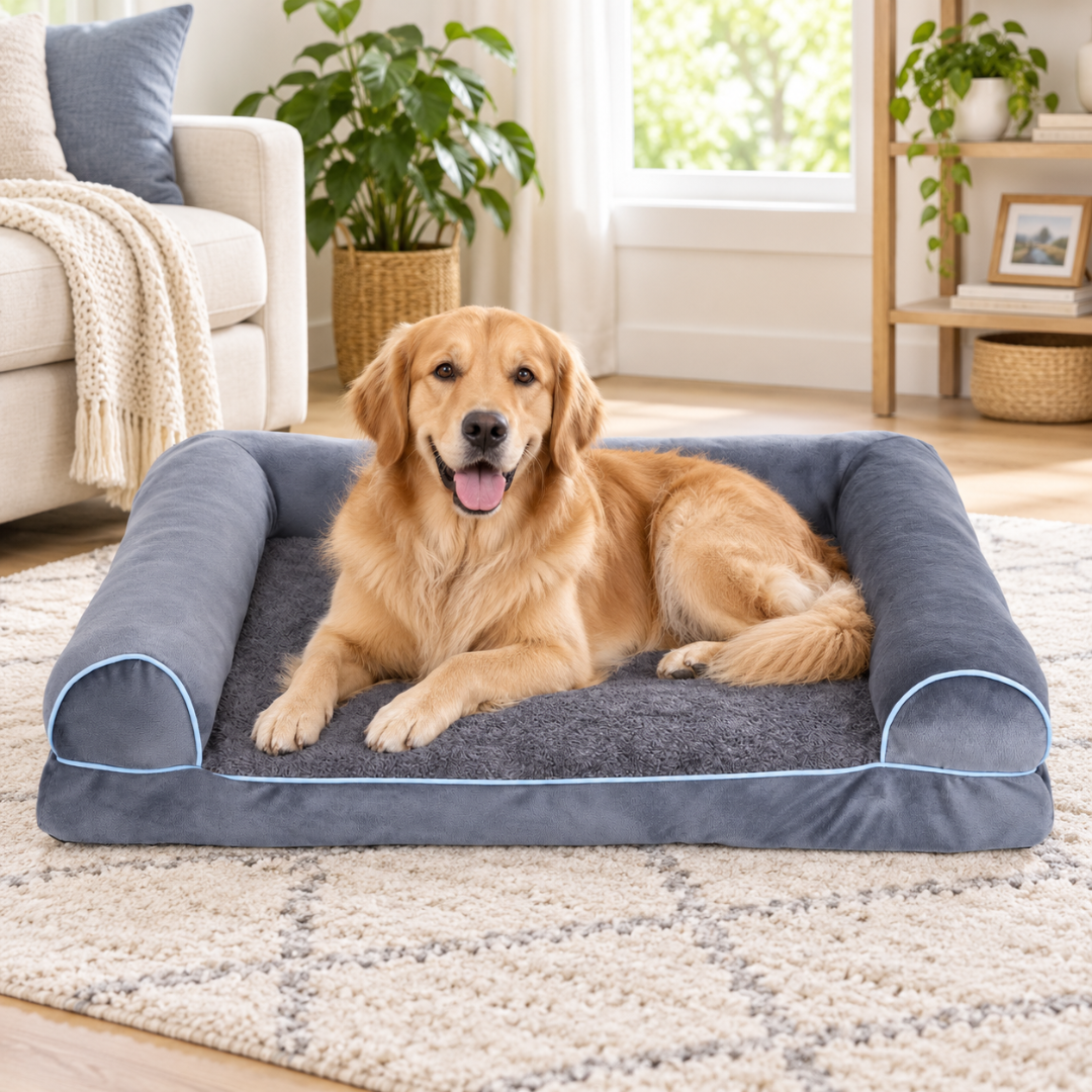 Thrives Outdoor | Snugrove Extra Large Orthopedic Dog Bed