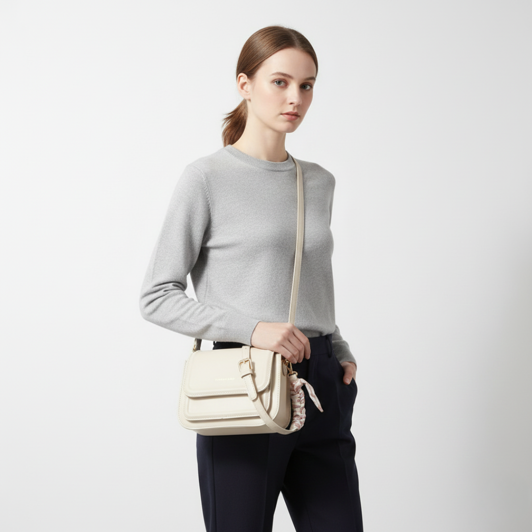 Thrives Outdoor | Small Square PU Shoulder Bag