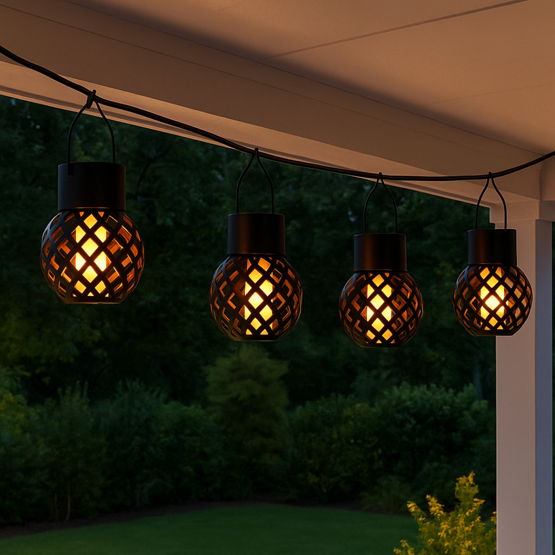 Thrives Outdoor | SolaraGlow Hanging Lanterns