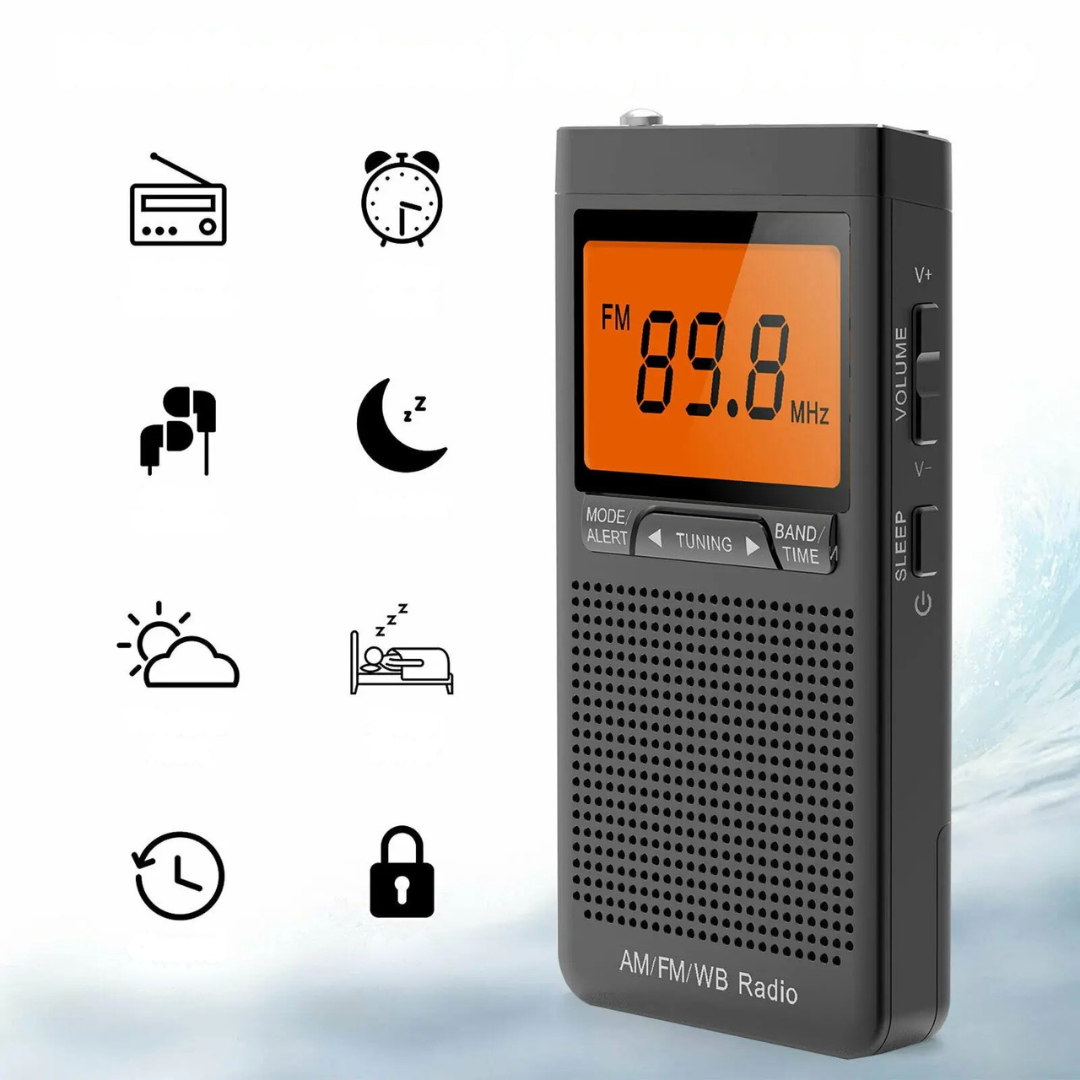 Thrives Outdoor | StormPocket Portable Emergency Weather Radio