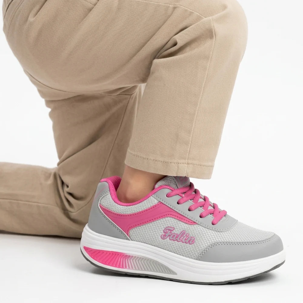 Thrives Outdoor | Stridella Women's Platform Walking Sneakers