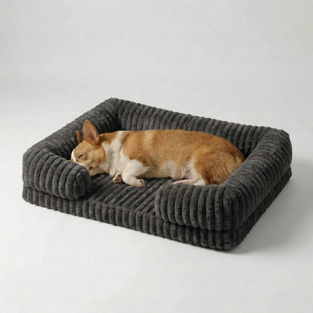 Thrives Outdoor | Slumbrex Dog Bed Sofa-Style with PP Cotton Filling