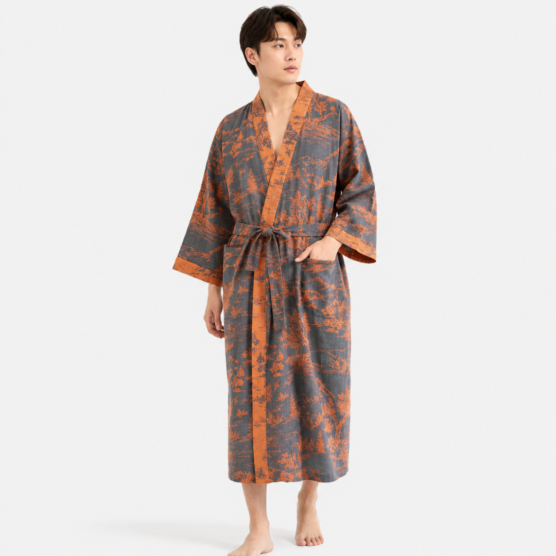 Thrives Outdoor | Velvoro Long Kimono Style Robe Set