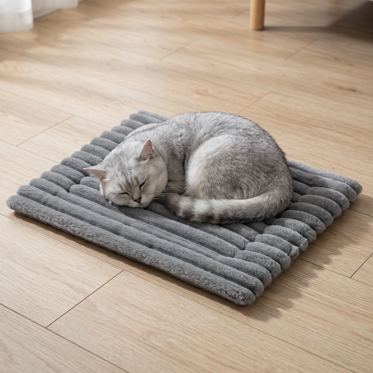 Self-Warming Pet Mat for Cats & Dogs – Quiet, Non-Slip & No Electricity