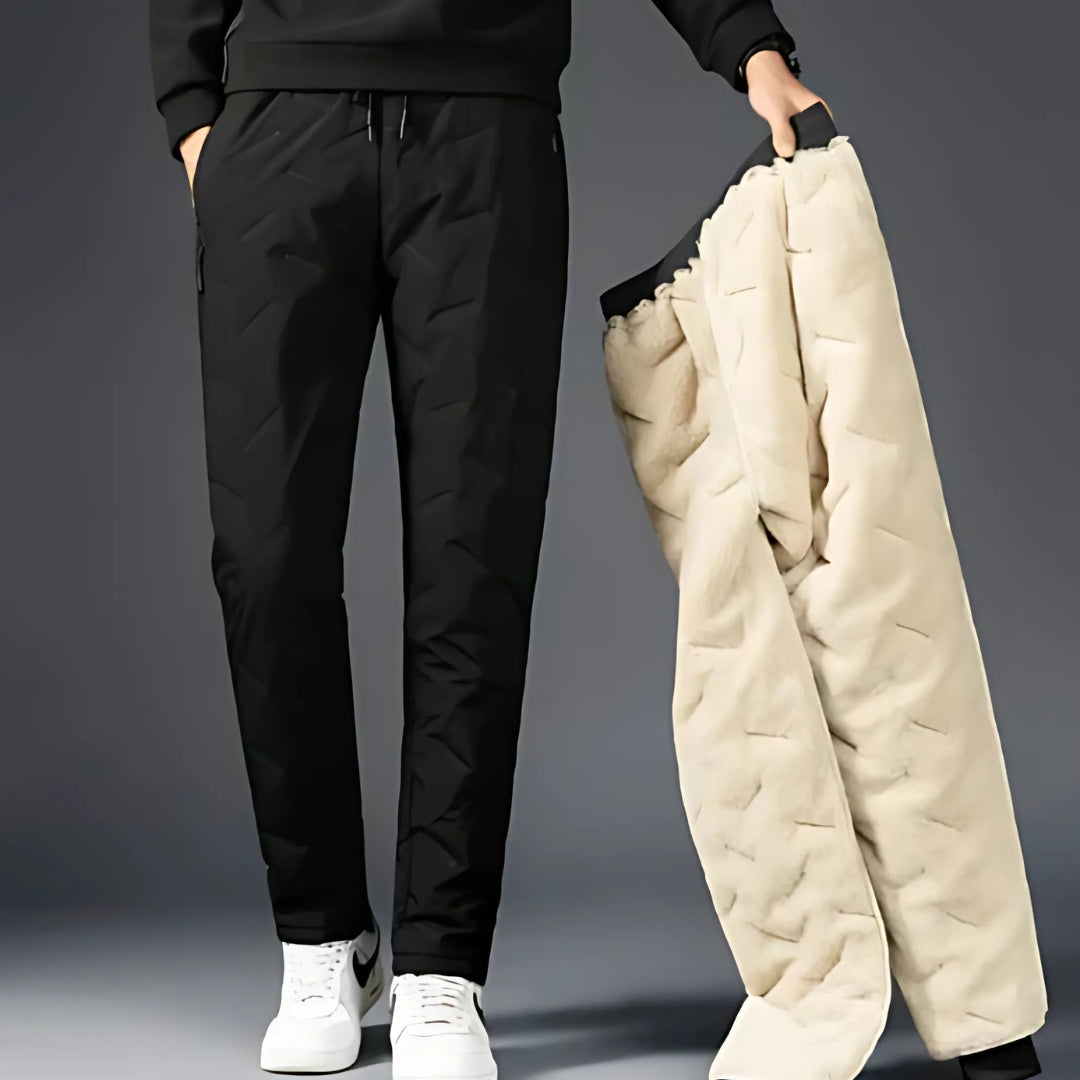 Thermal Winter Trousers – Waterproof, Fleece-Lined and Windproof