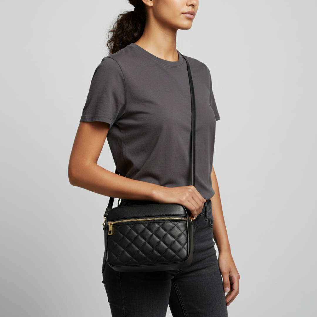 Thrives Outdoor | Soft Split Leather Crossbody Bag