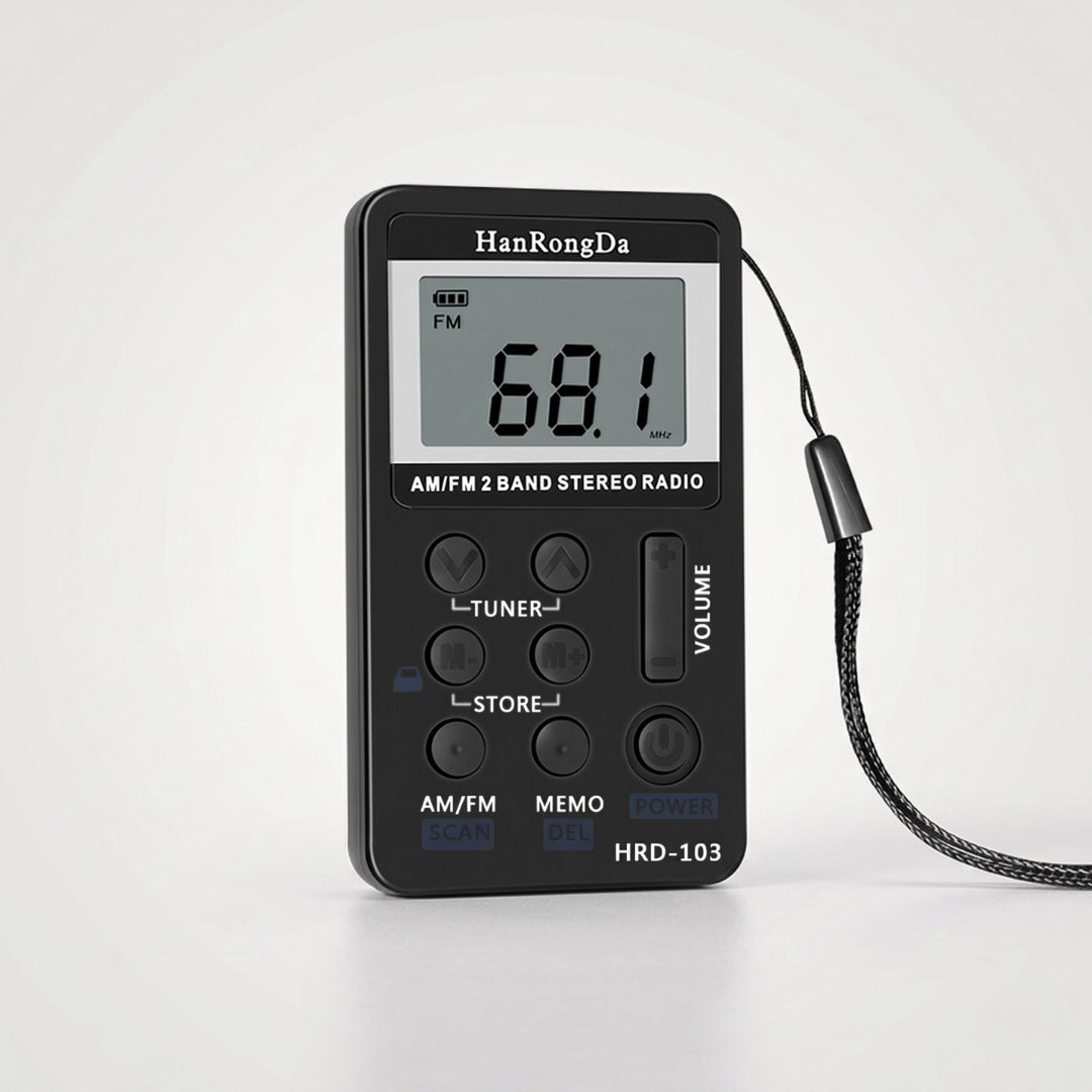Thrives Outdoor | PocketWave Mini Metal Pocket Radio