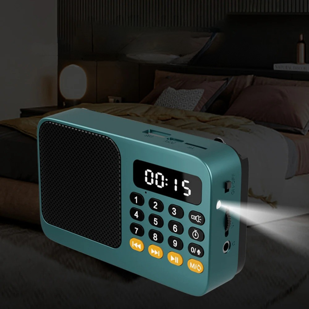 Thrives Outdoor | AureoWave Rechargeable Portable Radio Speaker