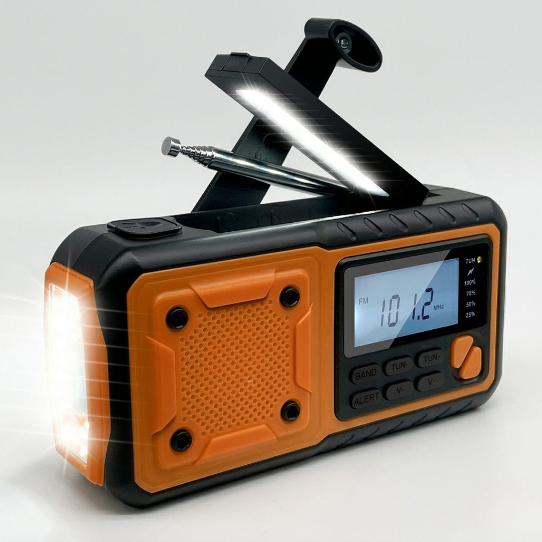 Thrives Outdoor | Solavox Portable Emergency Crank Radio