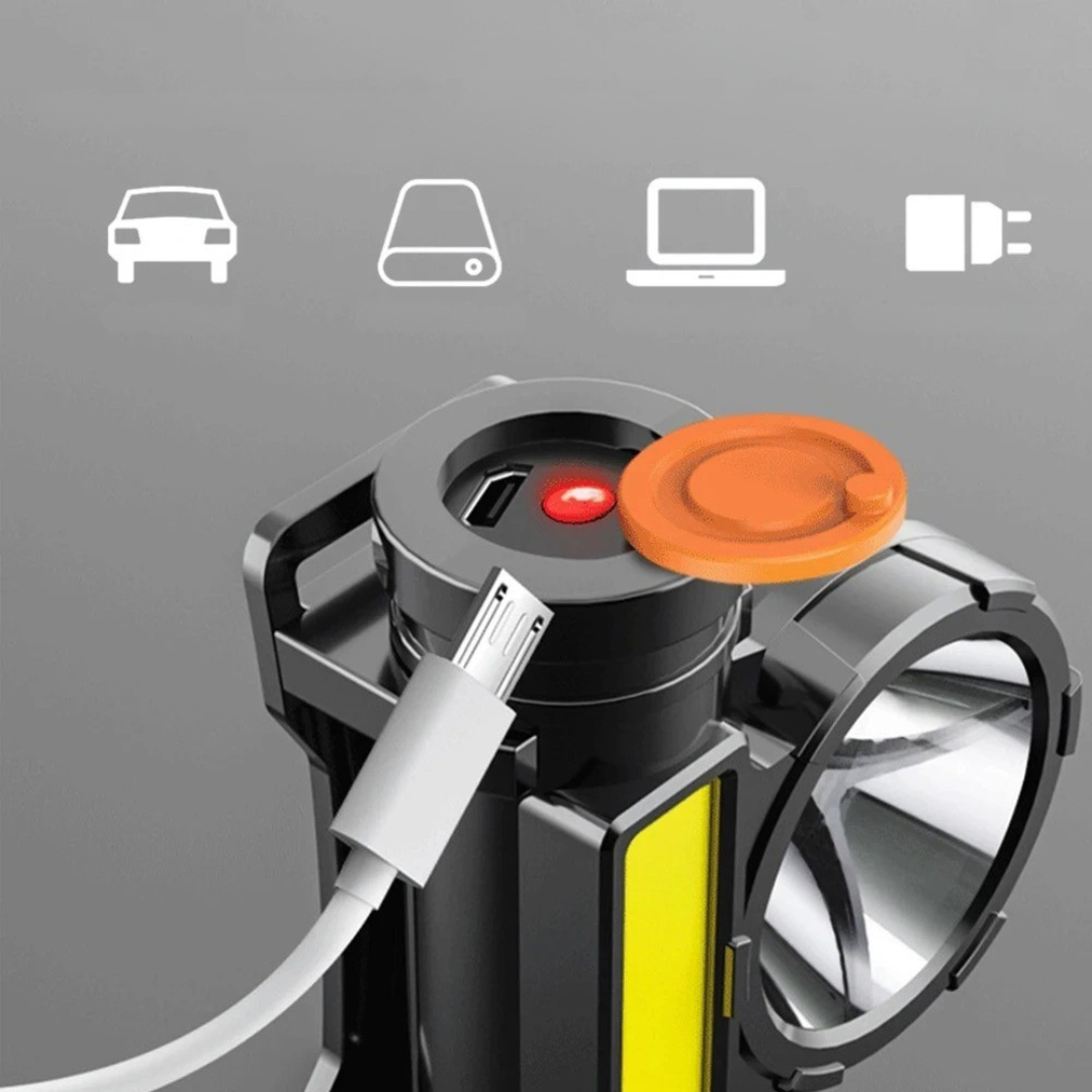 Thrives Outdoor | TrailVanta Rechargeable USB Headlamp