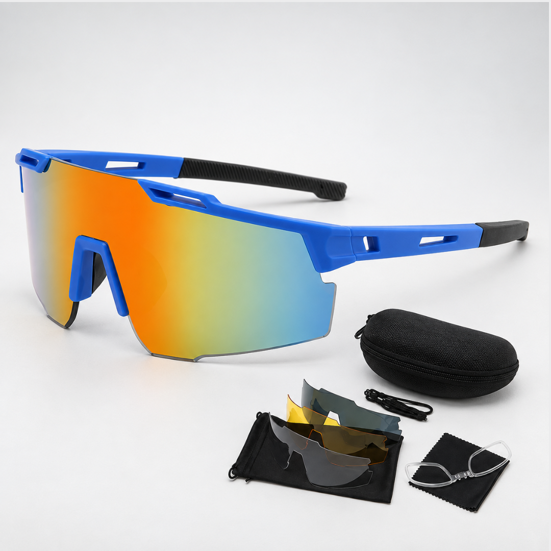 Thrives Outdoor | AeroSight Photochromic Wraparound Cycling Glasses
