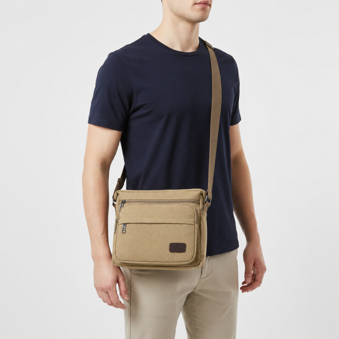 Thrives Outdoor | Canvas Crossbody Messenger Bag