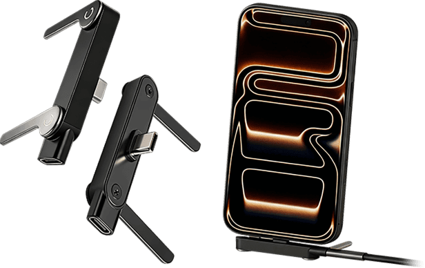 Practical and Portable Power Adapter with Foldable Plug for Travel