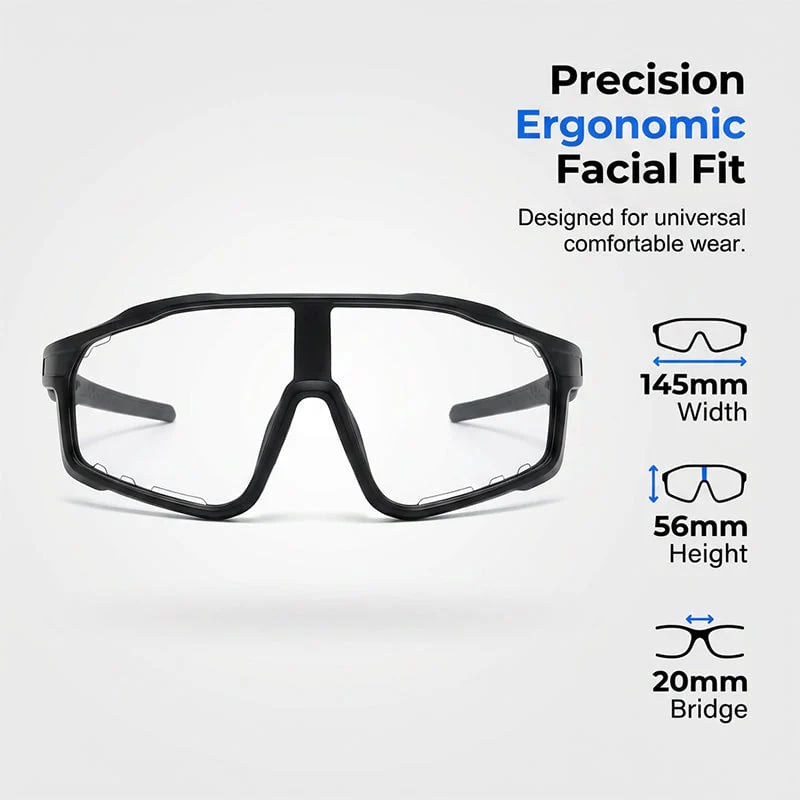 Photochromic Cycling Sunglasses – Instantly Adapt to Light Changes