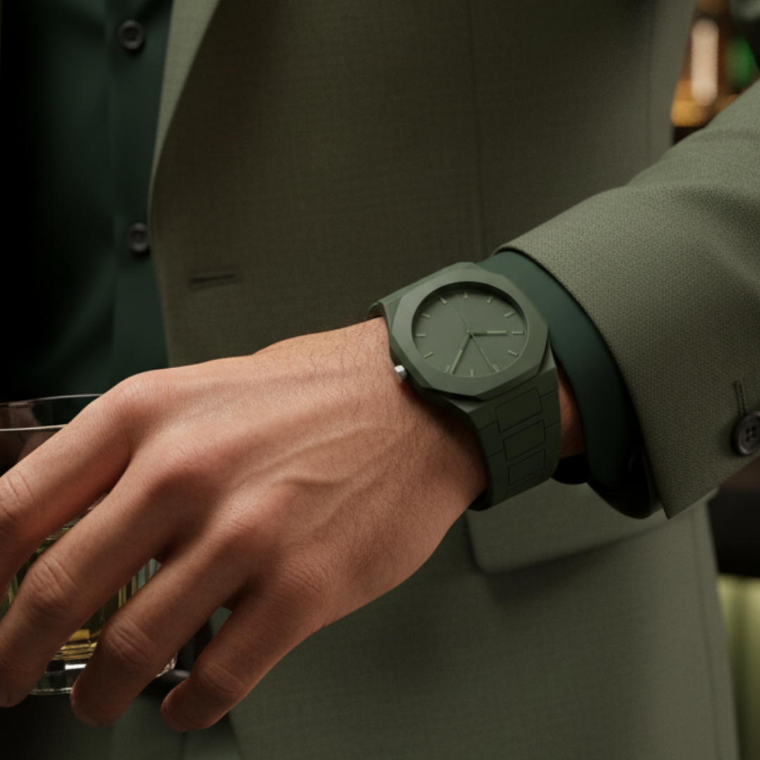 KRONOS Watch – Black Polycarbonate Edition