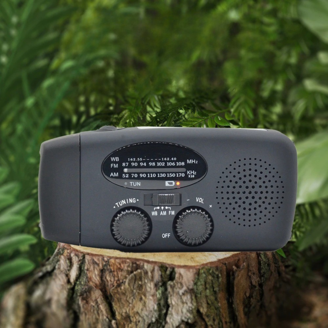 Thrives Outdoor | Solvito Portable Emergency Radio Device