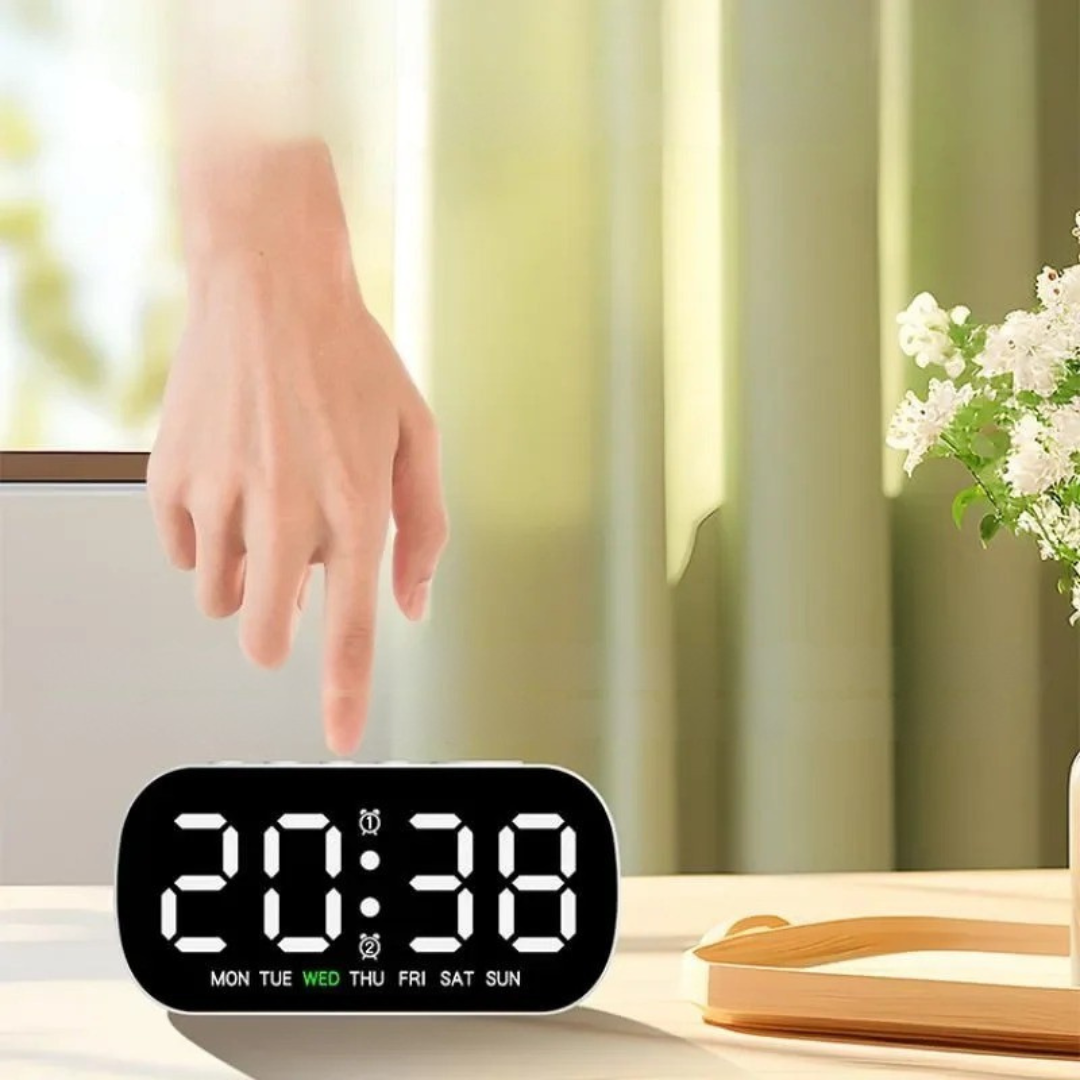 Thrives Outdoor | Dayrise USB Powered LED Alarm Clock