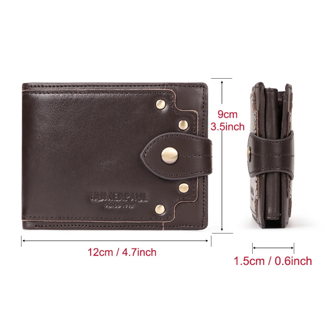 Thrives Outdoor | Valenor Short Trifold Men's Wallet