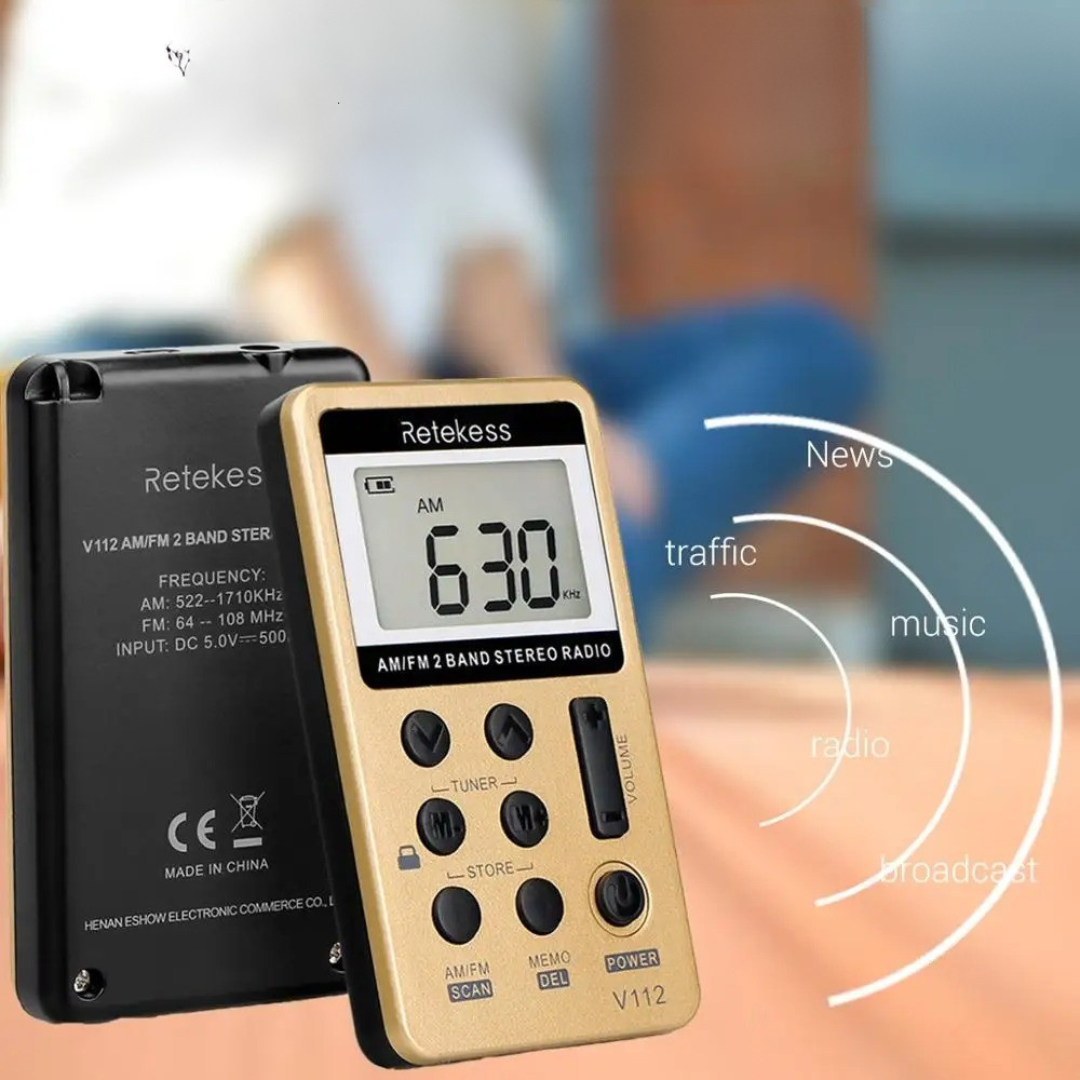 Thrives Outdoor | PocketWave Mini Metal Pocket Radio