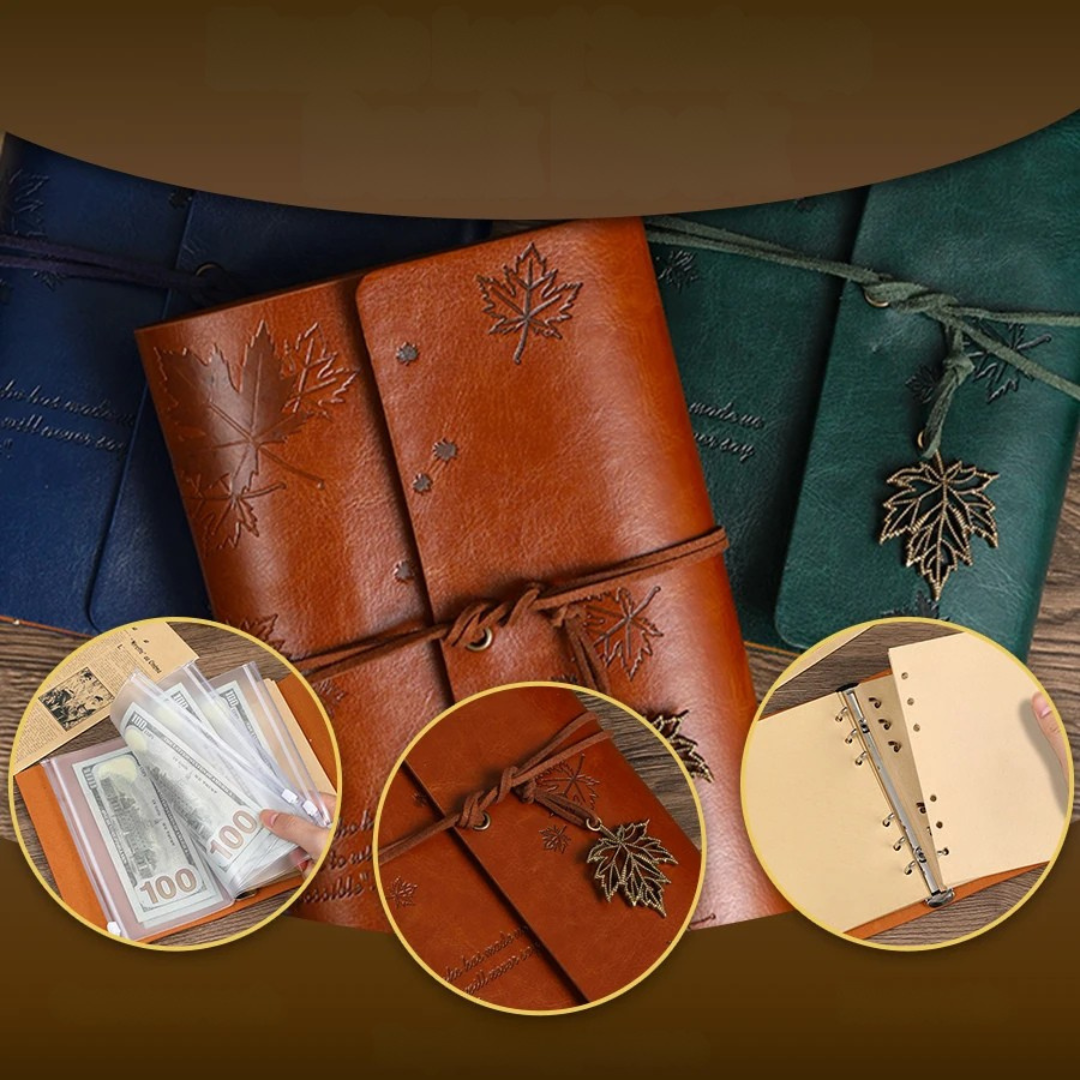 Thrives Outdoor | Maplevia Spiral Ring Travel Notebook