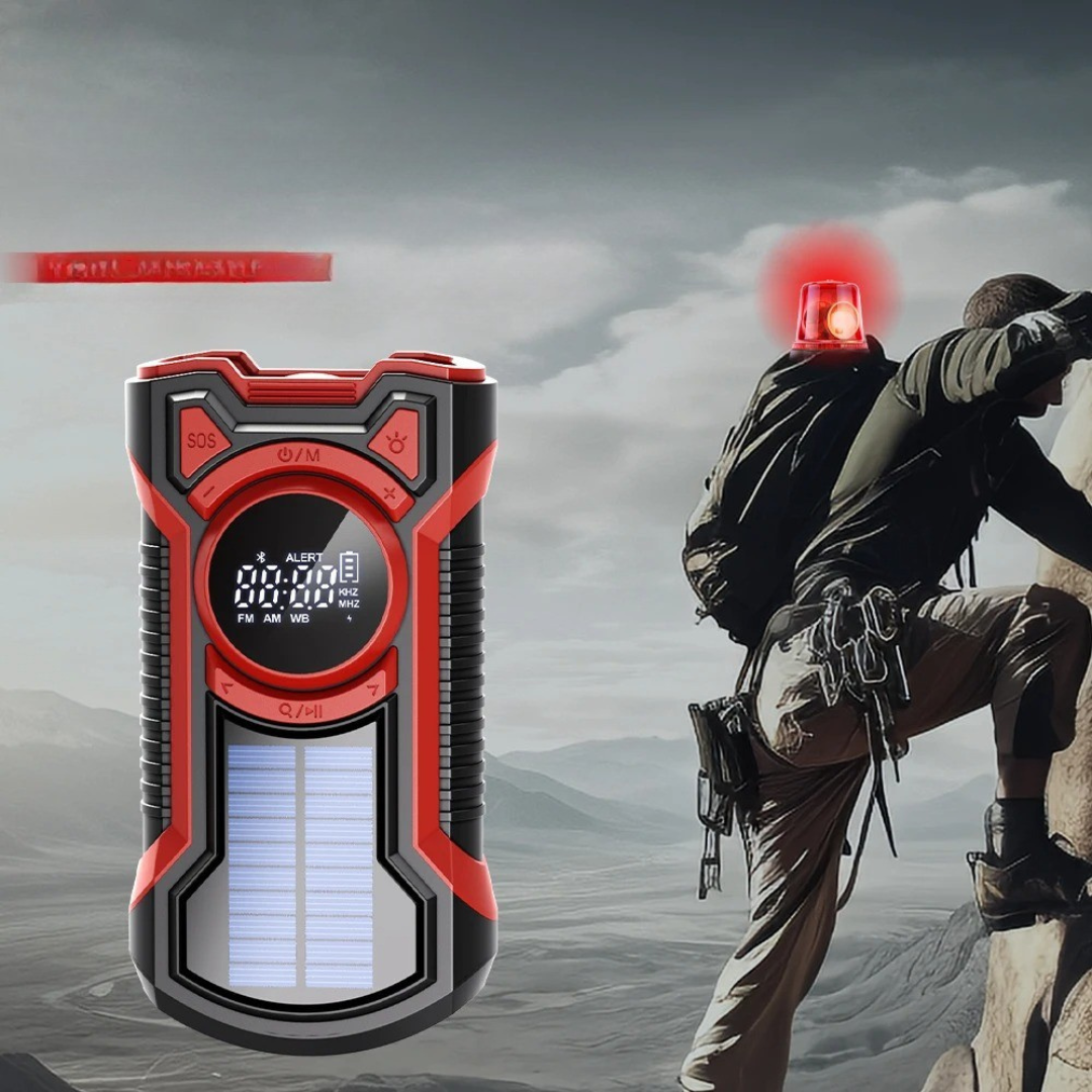 Thrives Outdoor | RescuePulse Rugged Portable Emergency Radio