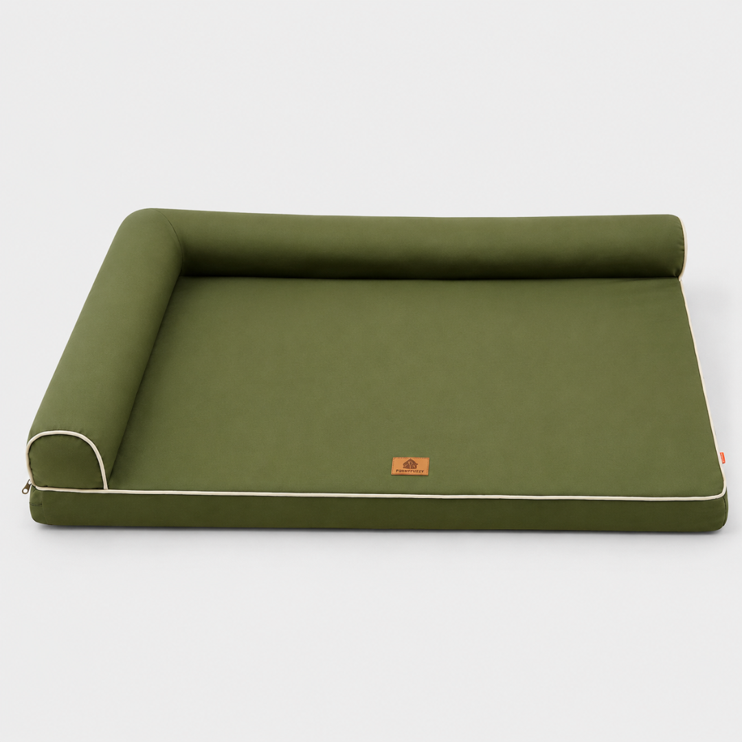 Thrives Outdoor | Barkrest L-Shaped Orthopaedic Dog Sofa Bed