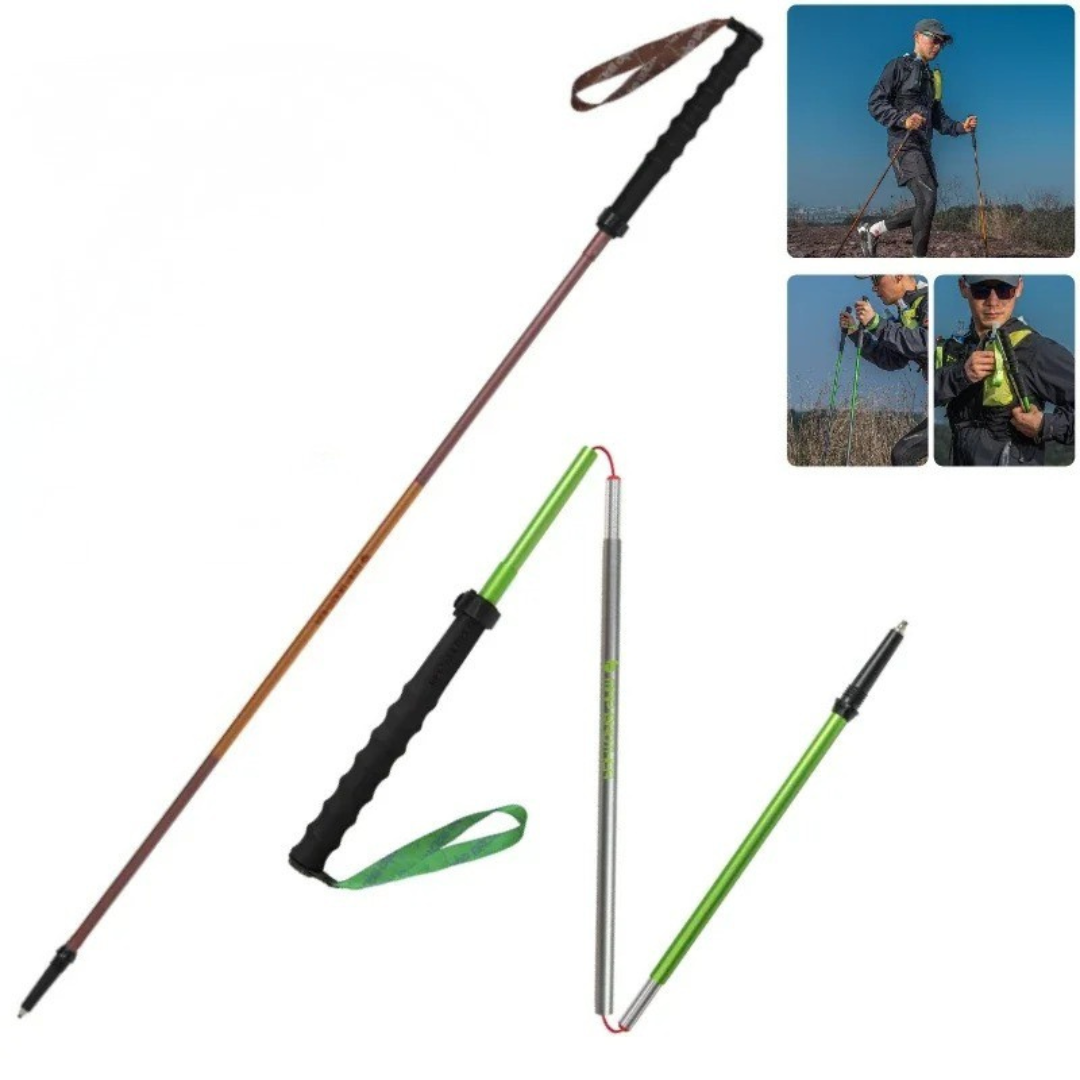 Thrives Outdoor | Trekvora Collapsible Quick-Lock Trekking Poles