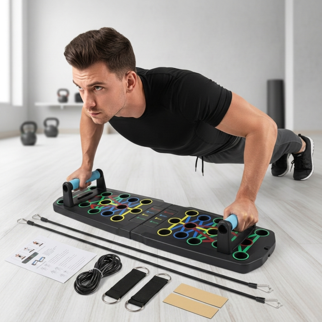 Thrives Outdoor | CoreFlexo Foldable Push Up Board System