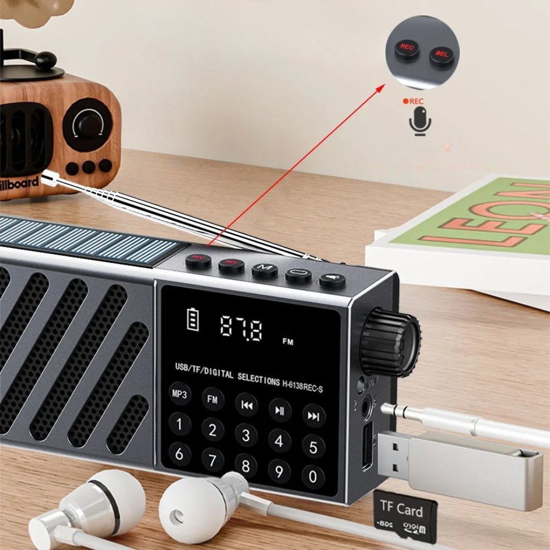 Thrives Outdoor | SunTone Portable Solar Powered Radio