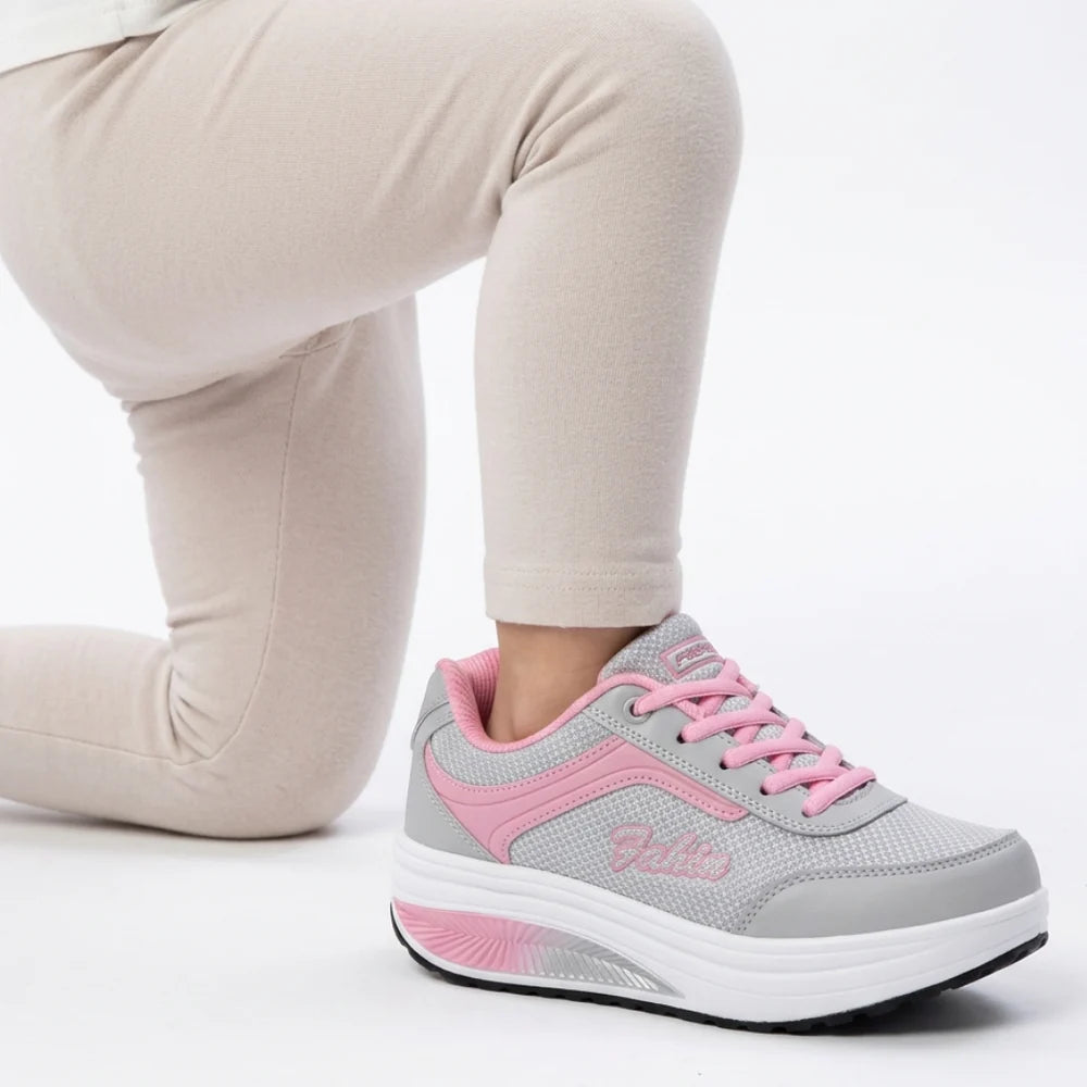 Thrives Outdoor | Stridella Women's Platform Walking Sneakers