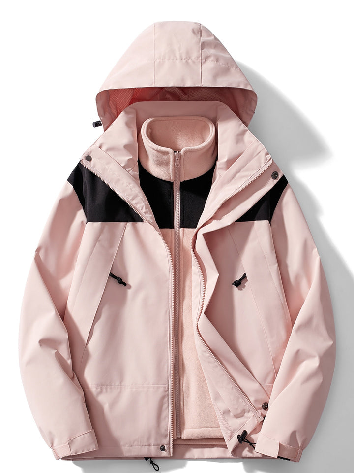 3-in-1 Outdoor Jacket Women | Waterproof & Windproof