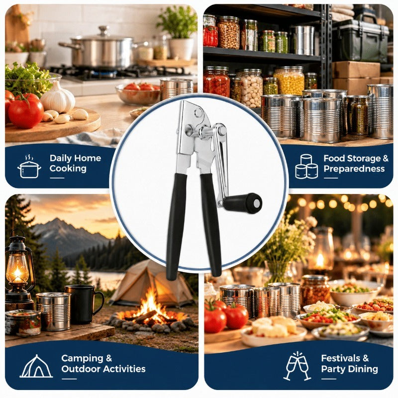 Effortless Smooth Can Opener