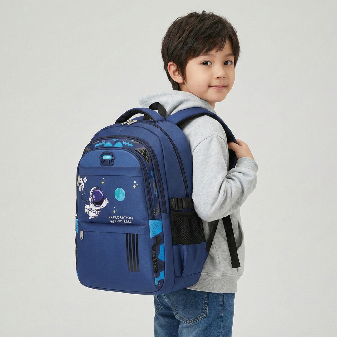 Thrives Outdoor | AstroVibe Waterproof Polyester School Backpack