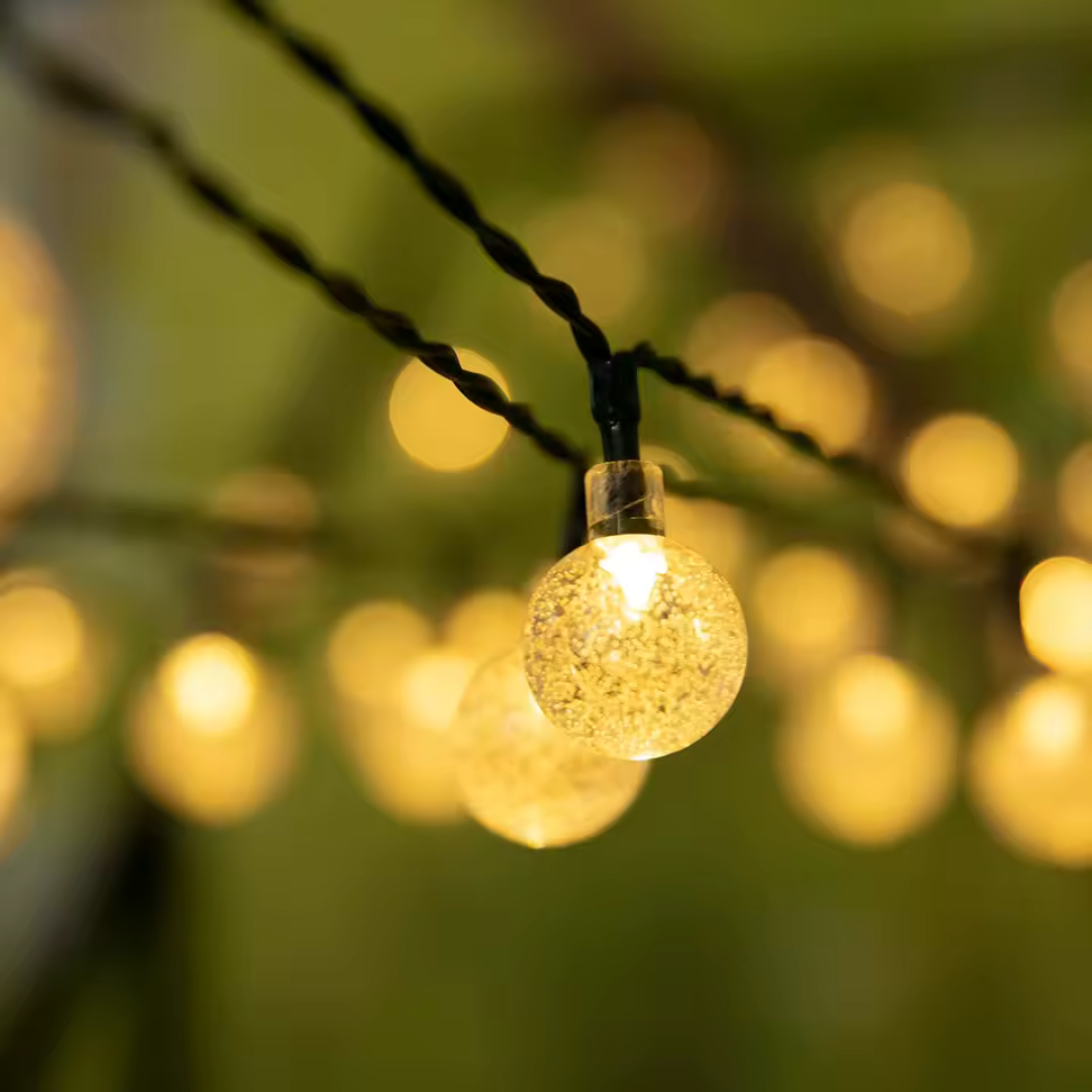 Thrives Outdoor | SolarGlow Crystal Lights
