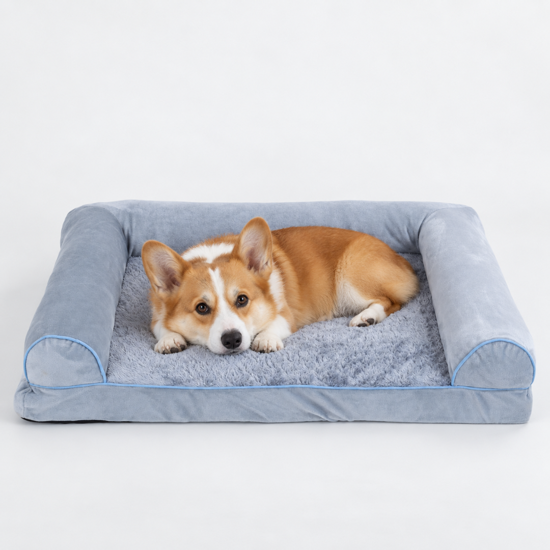 Thrives Outdoor | Snugrove Extra Large Orthopedic Dog Bed
