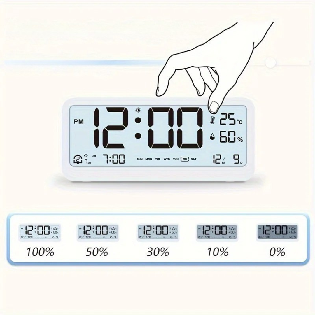 Thrives Outdoor | TemporaX Digital LED Alarm Clock