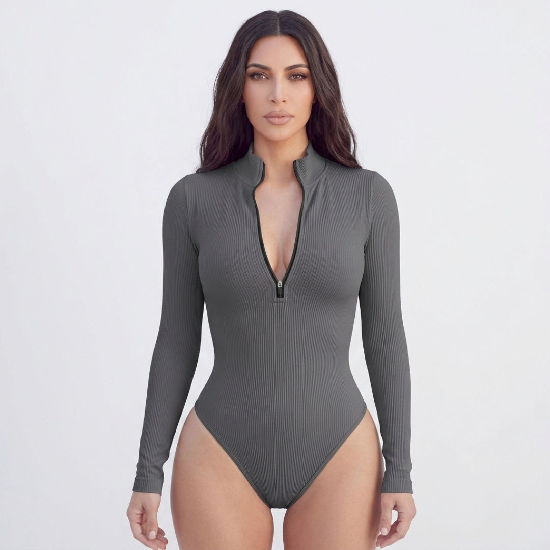 Thrives Outdoor | Marivex Long Sleeve One-Piece Polyester Swimsuit